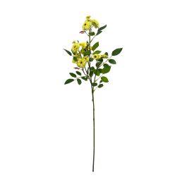 Flor Artificial Vara de Rosa Mini Amarillo Tela Precio: 4.58999948. SKU: B18NEKFPGG