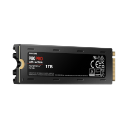 Disco SSD Samsung 980 PRO 1TB/ M.2 2280 PCIe 4.0/ con Disipador de Calor/ Compatible con PS5 y PC/ Full Capacity