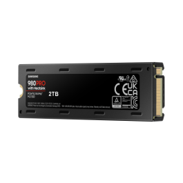 Unidad SSD Interna - SAMSUNG - 980 PRO con disipador - 2 TB - NVMe - (MZ-V8P2T0CW)