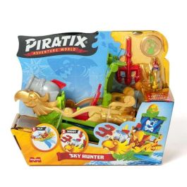 Barco piratix pirate ship con su capitan, tesoro exclusivo y moneda (sky hunter o sea crusher) 15,7x20x7,4cm - modelos surtidos Precio: 12.5114. SKU: B1C7VQY9CM