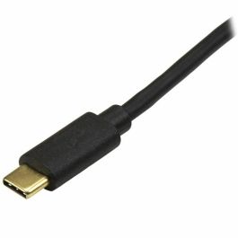Cable USB C Startech USB31C2SAT3 Negro 1 m