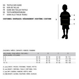 Disfraz para Niños Negro Asesino (2 Piezas) (2 pcs)
