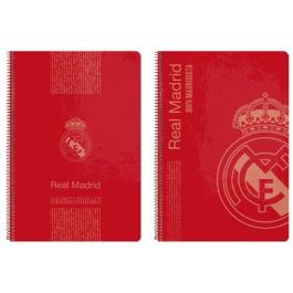 Bloc Espiral Safta Folio 80 H 60 gr Cuadro 4 mm Tapa Extradura Real Madrid 3 Equipacion 18-19 Precio: 3.69000027. SKU: S4300600