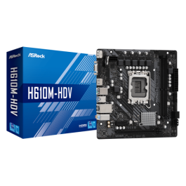 Asrock H610M-HDV Intel H610 LGA 1700 micro ATX Precio: 77.95000048. SKU: B1JT5JYXS5