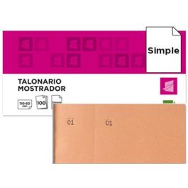 Talonario Liderpapel Mostrador 50x110 mm Tl10 Naranja Con Matriz 20 unidades Precio: 8.49999953. SKU: B1CZSN6JVN