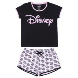 Pijama Corto Single Jersey Disney Negro