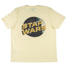 Camiseta Corta Premium Single Jersey Punto Star Wars Blanco
