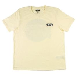 Camiseta Corta Premium Single Jersey Punto Star Wars Blanco