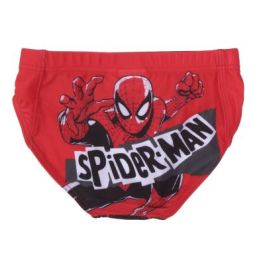 Slip Baño Spiderman Rojo
