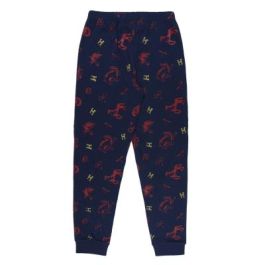 Pijama Largo Single Jersey Harry Potter Rojo