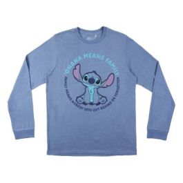 Pijama Largo Single Jersey Stitch Azul