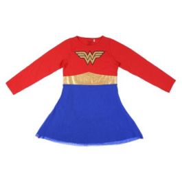 Vestido Single Jersey Tutu Wonder Woman Rojo