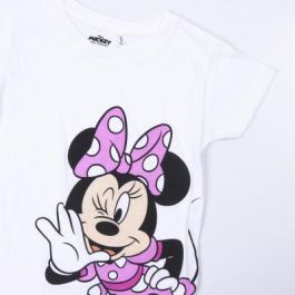 Conjunto de Ropa Minnie Mouse Blanco 3 Años Conjunto de Ropa Minnie Mouse Blanco 3 Años