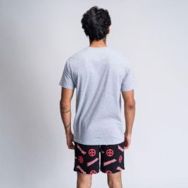 Pijama Deadpool Gris (Adultos) Hombre L