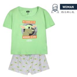 Pijama Corto Single Jersey Punto The Mandalorian Verde Claro Precio: 13.95000046. SKU: 2200009093