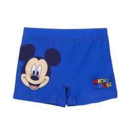 Bañador Boxer Para Niños Mickey Mouse Azul 4 Años