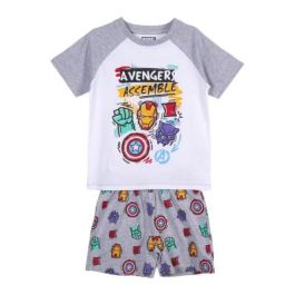 Pijama de Verano The Avengers Gris Blanco 3 Años Precio: 14.95000012. SKU: B1A8AAMRC4
