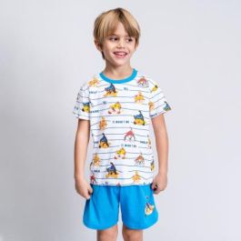 Pijama Corto Single Jersey Punto Paw Patrol Azul