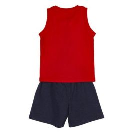 Pijama Corto Single Jersey Tirantes Mickey Rojo