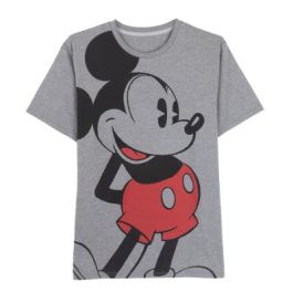Camiseta de Manga Corta Hombre Mickey Mouse Gris Gris oscuro Adultos M Precio: 8.94999974. SKU: S0731180