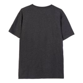 Camiseta Corta Single Jersey Punto Boba Fett Gris Oscuro