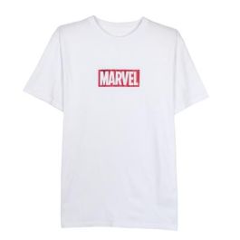 Camiseta de Manga Corta Hombre Marvel Blanco Adultos XXL Precio: 18.94999997. SKU: S0731402