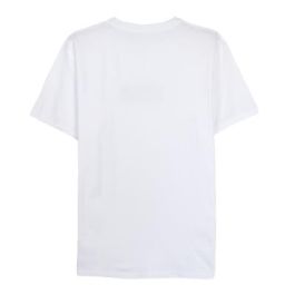 Camiseta de Manga Corta Hombre Marvel Blanco Adultos M