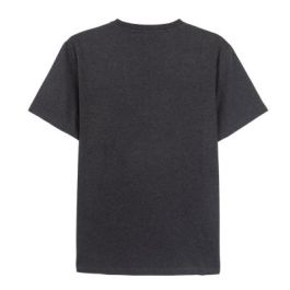 Camiseta Corta Single Jersey Punto Marvel Gris Oscuro