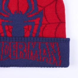 Gorro Punto Jacquard Spiderman Rojo Talla Única