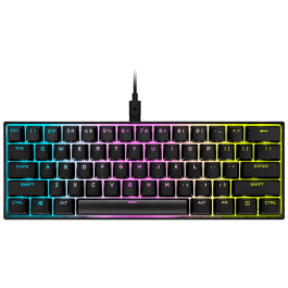 Corsair K65 RGB MINI teclado USB QWERTY Inglés, Español Negro Precio: 146.7900005. SKU: S7811210