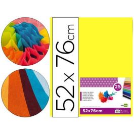 Papel Seda Liderpapel Amarillo 52x76 cm 18 gr Paquete De 25 Hojas Precio: 2.50000036. SKU: B1FV8LQLS2