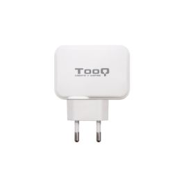 Cargador USB Pared TooQ TQWC-2SC02WT Blanco 27 W