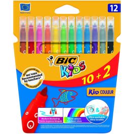 Bic rotuladores bic kids coloreur 10+2 punta media surtidos Precio: 2.95000057. SKU: B1A9C6WDVP