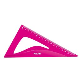 Milan Kit de 4 reglas flex&resistant rosa translucido