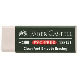 Faber-Castell 188121 goma Plástico Blanco 1 pieza(s) Precio: 16.94999944. SKU: B184FGKZ6R