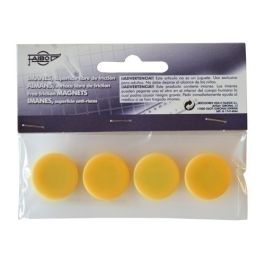 Faibo 4 imanes redondos 20mm amarillo en blister Precio: 1.21. SKU: B1A6FL2N3R