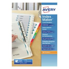 Avery índices separadores 12 pestañas personalizadas index maker sin agujeros 222x297mm blanco Precio: 8.94999974. SKU: B1C9RAR4BB