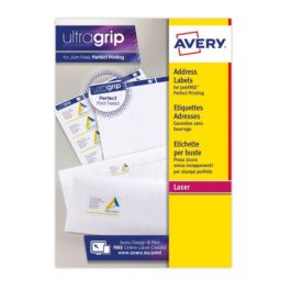 Avery Etiquetas Adhesivas Para Envíos 99,1x33,9 mm Inkjet-Láser 16 X 15H 100% Reciclado Blanco