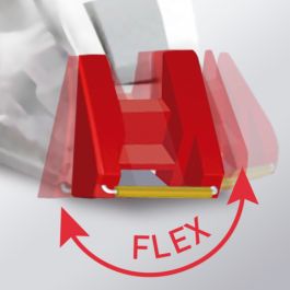 Pritt Compact Flex corrección de películo/cinta 10 m Rojo, Transparente, Blanco 1 pieza(s) 24 unidades