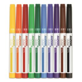 Estuche 10 Unidades Rotuladores Textil Colores Surtidos Alpino AR010132 Estuche 10 Unidades Rotuladores Textil Colores Surtidos Alpino AR010132