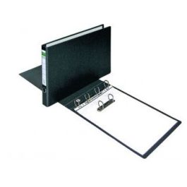 Elba Carpeta de anillas 4x35mm a3 apaisado lomo 50mm cartón compacto negro Precio: 10.95000027. SKU: B156AQ867D