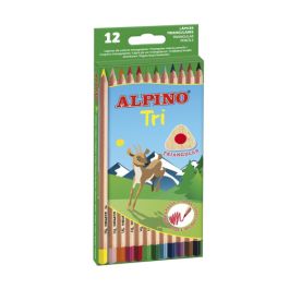 Alpino Lápices de colores tri 175mm estuche de 12 c/surtidos