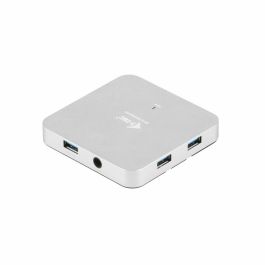 Hub USB i-Tec U3HUBMETAL4 Plateado Gris