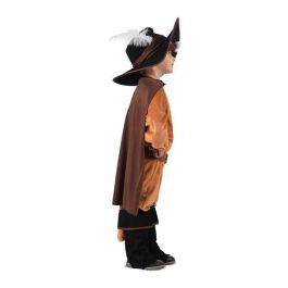 Disfraz gato con botas sombrero, máscara, capa, mono, cinturón, cola y polainas talla 5-6 y Disfraz gato con botas sombrero, máscara, capa, mono, cinturón, cola y polainas talla 5-6 y