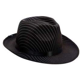 Sombrero de gánster rayas 58 cm Precio: 5.446452. SKU: B1BL8X8H9L