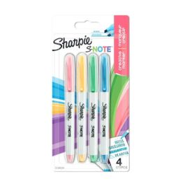 Sharpie marcador s-note rotulador punta biselada colores surtidos pastel -blister 4u- Precio: 3.99000041. SKU: B12TY5M9VV