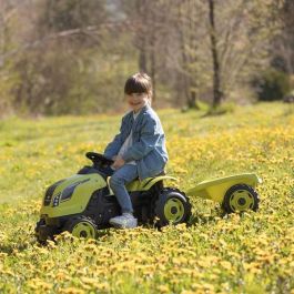 Smoby Farmer XL Pedal Tractor + Trailer - Verde