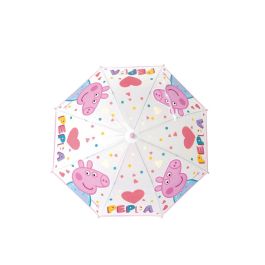 Safta Paraguas Manual Infantil 46 cm Peppa Pig "Having Fun"