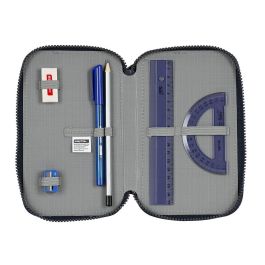 Plumier Triple F.C. Barcelona Corporativa Azul Granate (12.5 x 20.5 x 6 cm) (41 Piezas) Plumier Triple F.C. Barcelona Corporativa Azul Granate (12.5 x 20.5 x 6 cm) (41 Piezas)