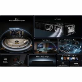 Barra de Sonido TCL Q75HE 30 W 620 W